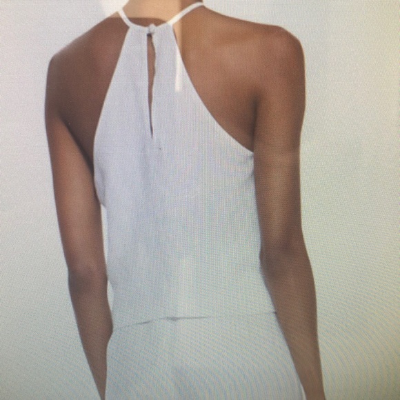 Milly white linen halter top, never worn. - Picture 4 of 4
